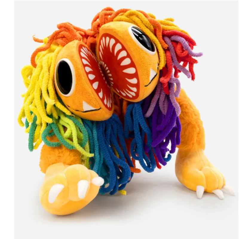 New Nightmare Critters Plush Toy Doll Cartoon Soft Cute Green Dinosaur Big Lion Plush Doll Room Decoration Incredibox Plush