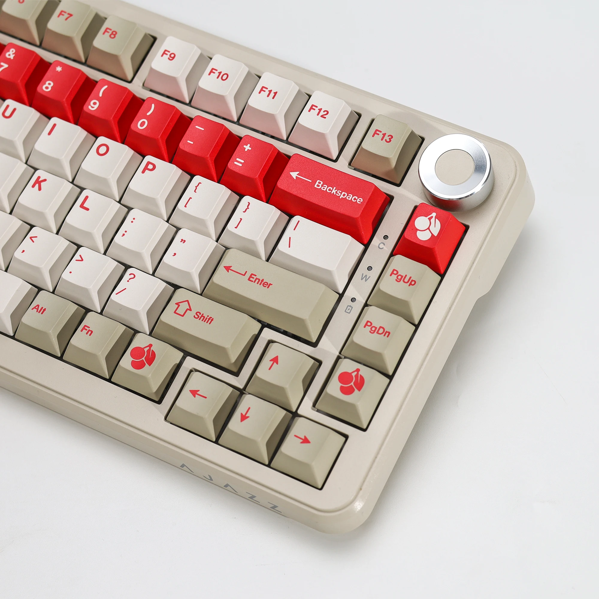 KBDiy GMK Red Alert Tastenkappen Retro Cherry Profil PBT Ailce Tastenkappen Maßgefertigt für MX-Schalter 75% Gaming Mechanische Tastatur Tastenkappen – Detail 15