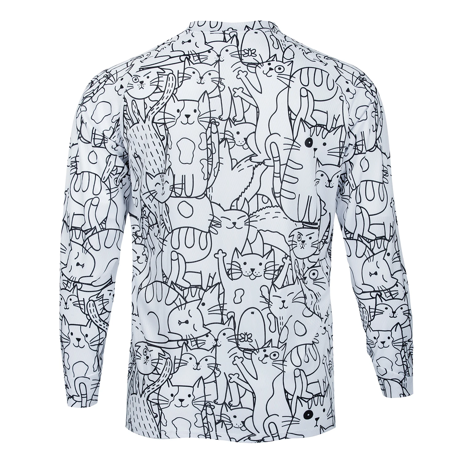 قميص موتوكروس طويل الأكمام ، قميص منحدر ، تي شيرت سباق الدراجات على الطرق الوعرة ، ركوب الدراجات سريع الجفاف ، إندورو بوليرا ، MTB #2