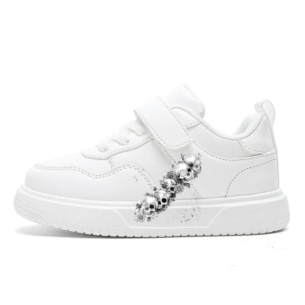 

Boy Kids Sneakers White Shoes for Girls Sport Tenis Casual Children School Walking Running Shoes Non Slip 28-39 Halloween Gift