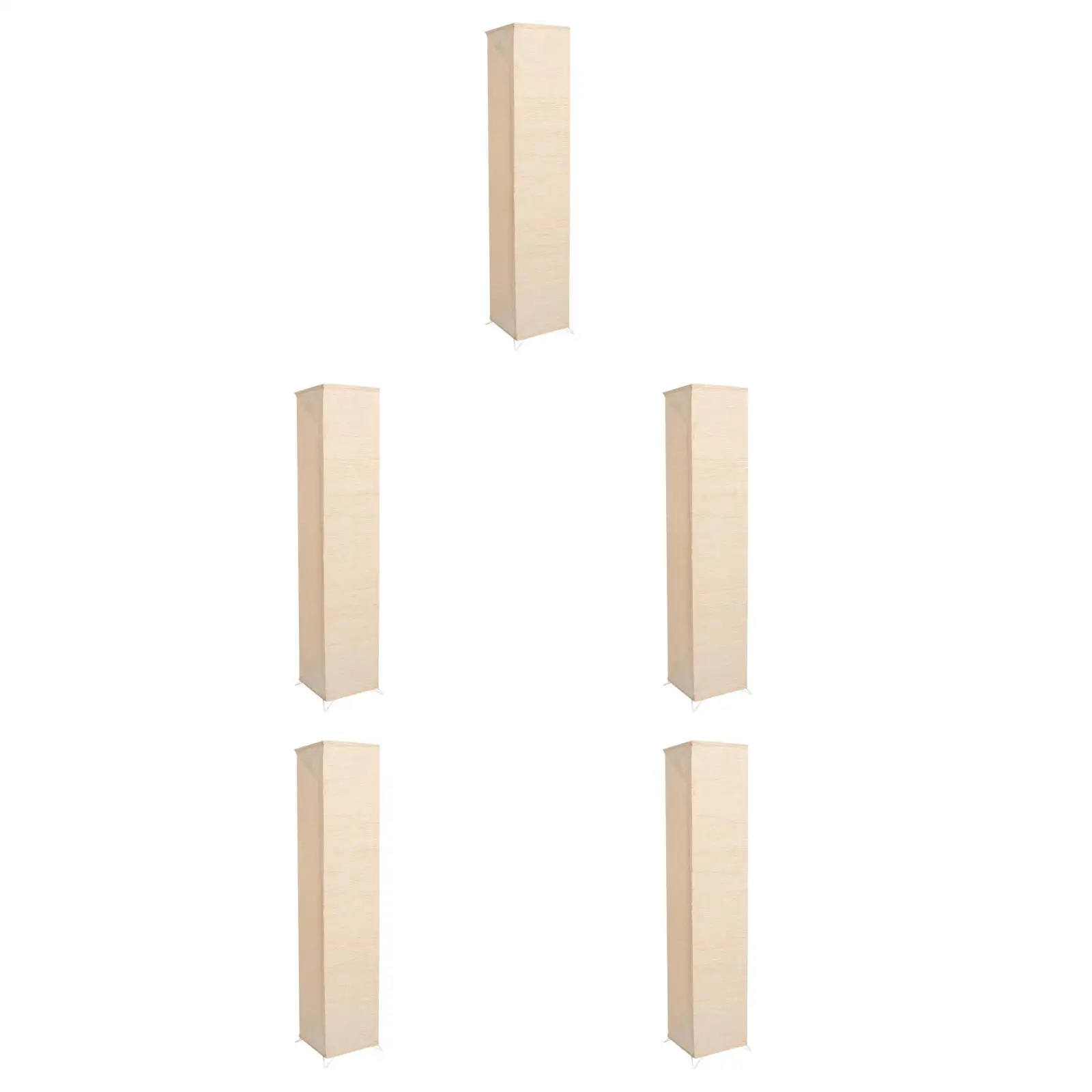 

5pcs Decorative Lamp Shade Elegant Lampshade Paper Floor Light for Contemporary Lightweight Unique Living Room