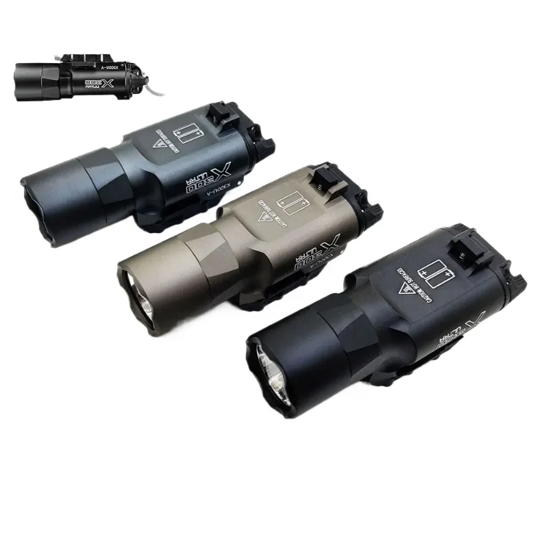 

Metal Weapon X300U LED Light White LED 500 Lumen Tactical Hunting Flashlight SOTAC GEAR