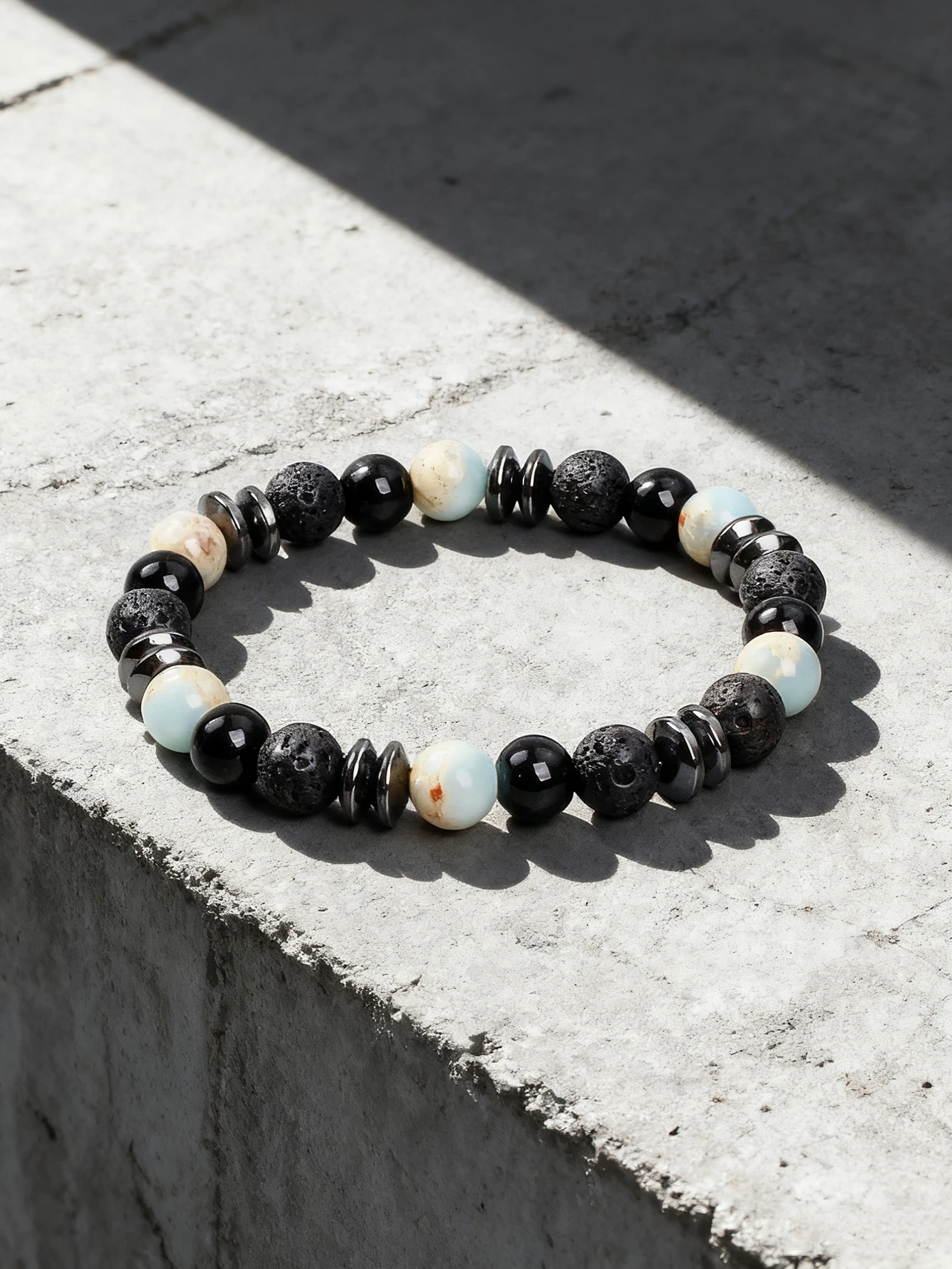 Natural Stone Bracelet Shoushan Beads Healing Energy & Reiki Charm Onyx Protection Lava Stone Grounding Positive Vibes Jewelry