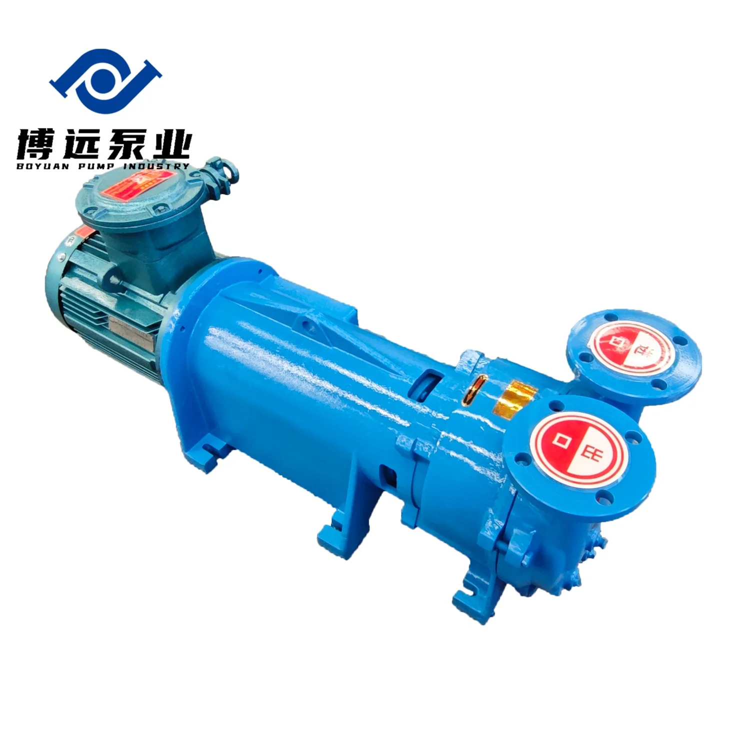 2BV6 Series Split Type Bracket Water Liquid Ring Vacuum Pump Low Pressure Stainless Steel Iron For Chemical Industry