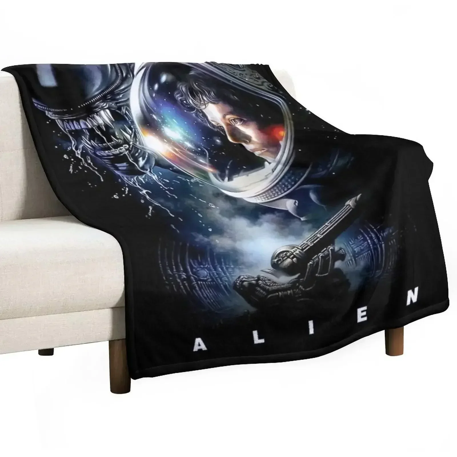 

Alien (1979) Throw Blanket Luxury St cosplay anime Flannels Nap Blankets