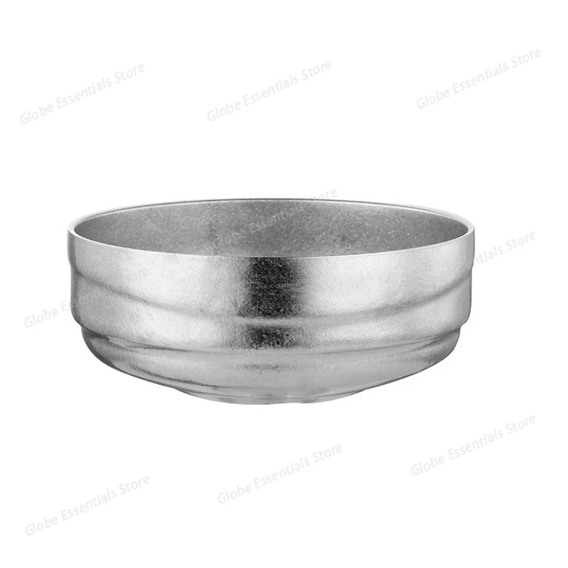 

Двухслойная чаша из чистого титана — термостойкая миска большого размера для кемпинга на открытом воздухе, домашней подачи риса и корейского стиля