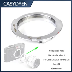 Lens Mount Adapter Ring Camera Adapter For Leica M39 Screw Mount LSM LTM L39 Lens To For Leica M 50-75Mm