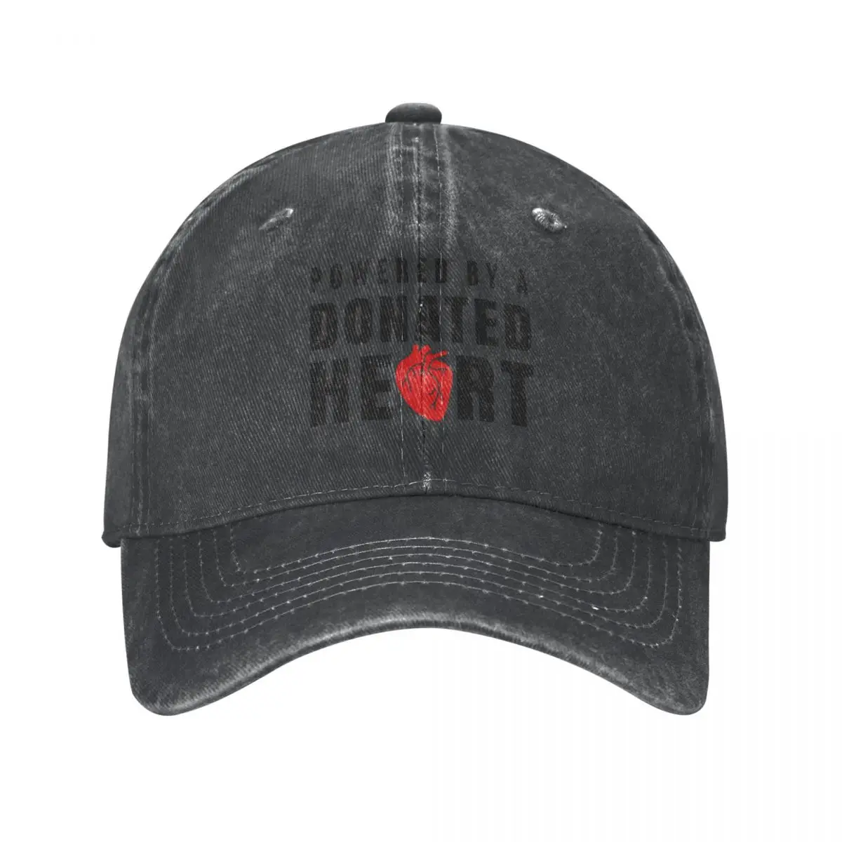 Powered by a Donated Heart Transplant Survivor Cowboy Hat Kids Hat Sun Cap Sun Hat For Children Golf Wear Men Women's