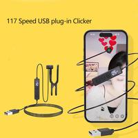 117 Speed Auto Screen Clicker for Smart Phone Apps Video Live Streaming Gadget USB Simulator Smartphone Game Screen Touch