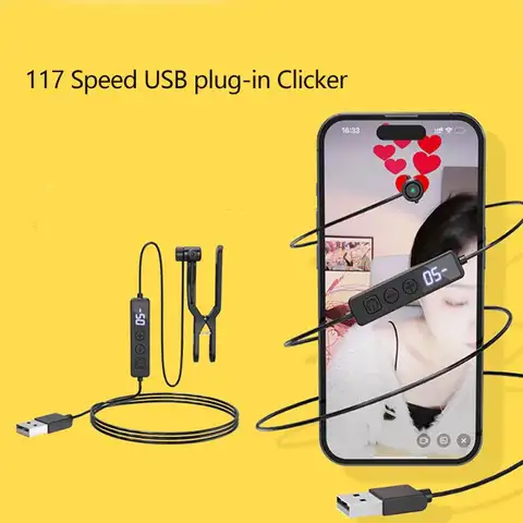 스마트 폰 앱용 117 속도 자동 화면 리모콘 비디오 라이브 스트리밍 가제트 USB 시뮬레이터 스마트 폰 게임 화면 터치