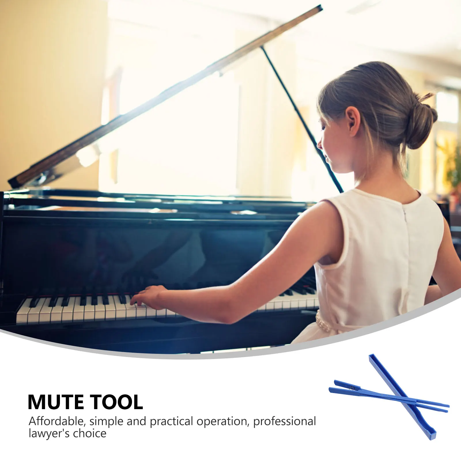 

Piano Tuning Tuning Repairing Tool Tools Treble Mute Clip Voice stop Clamp Durable Nylon Guitar Accessories Mediant Tool