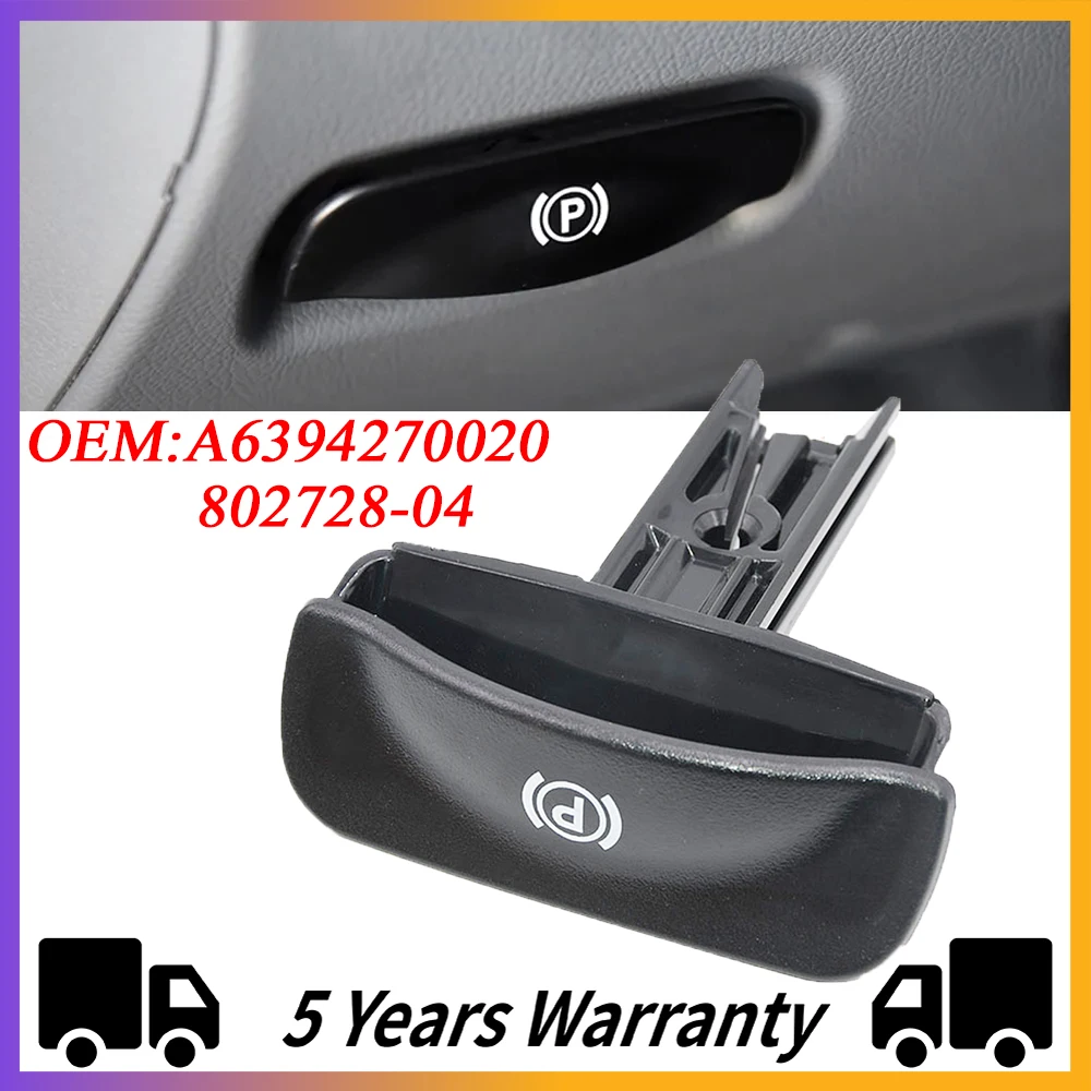 A6394270020 802728-04 For Mercedes-Benz Vito W639 Viano 2003-2015 Handbrake Parking Brake Lever Release Handle 