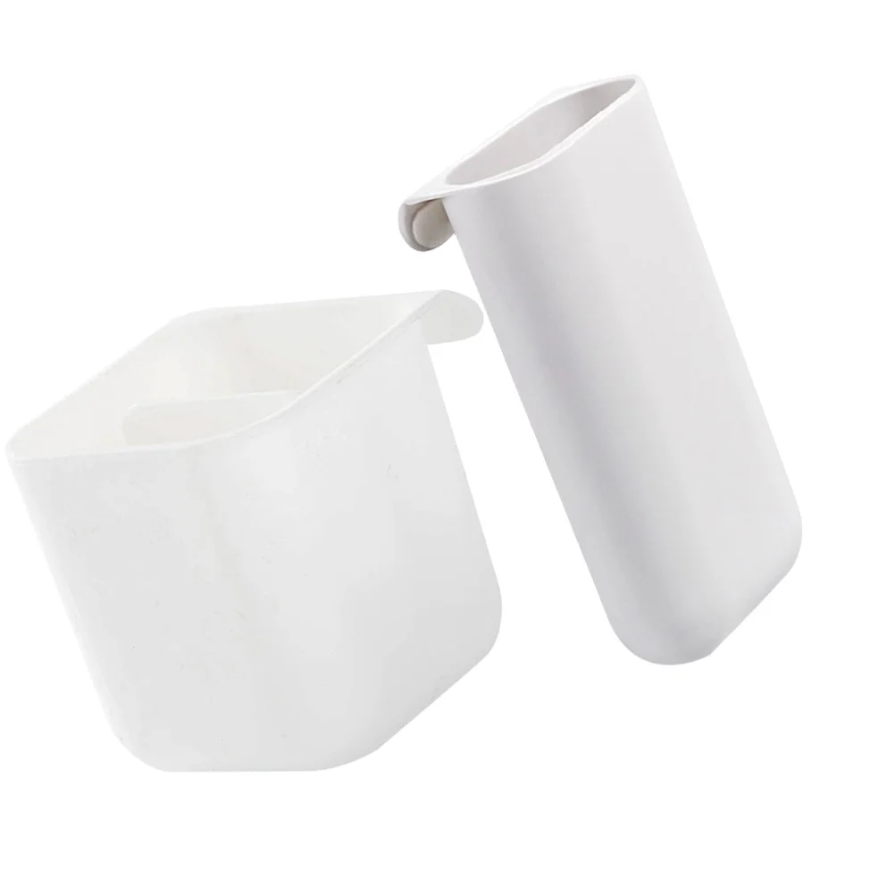 

2Pcs Pen Holder Stationery Organizer Creative Desktop Storage for Pencil Notes Scissors Ruler Phone Mountable to Monitor Wall