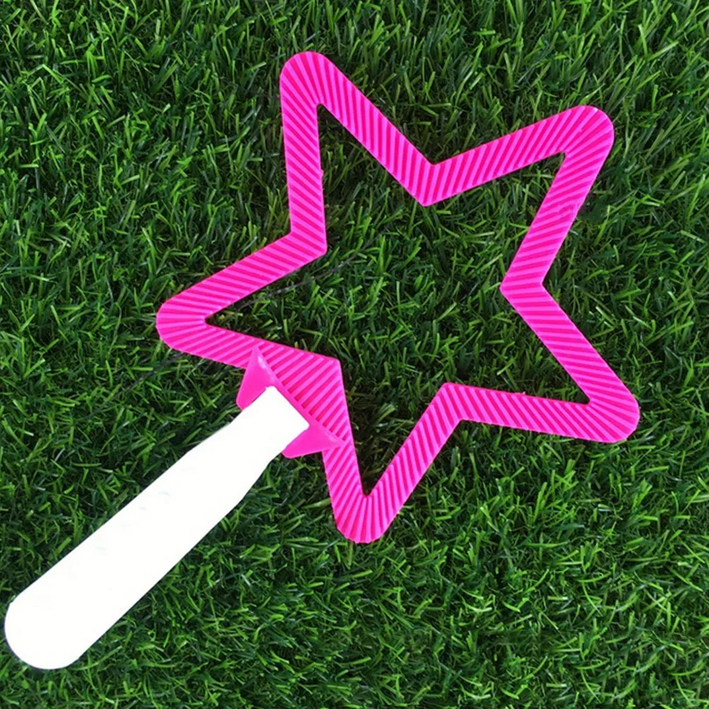 4Pcs Colorful Bubble Wands Set Assorted Color Outdoor Party Favors Durable Safe Fun Kids Gifts Bubble Wand Set