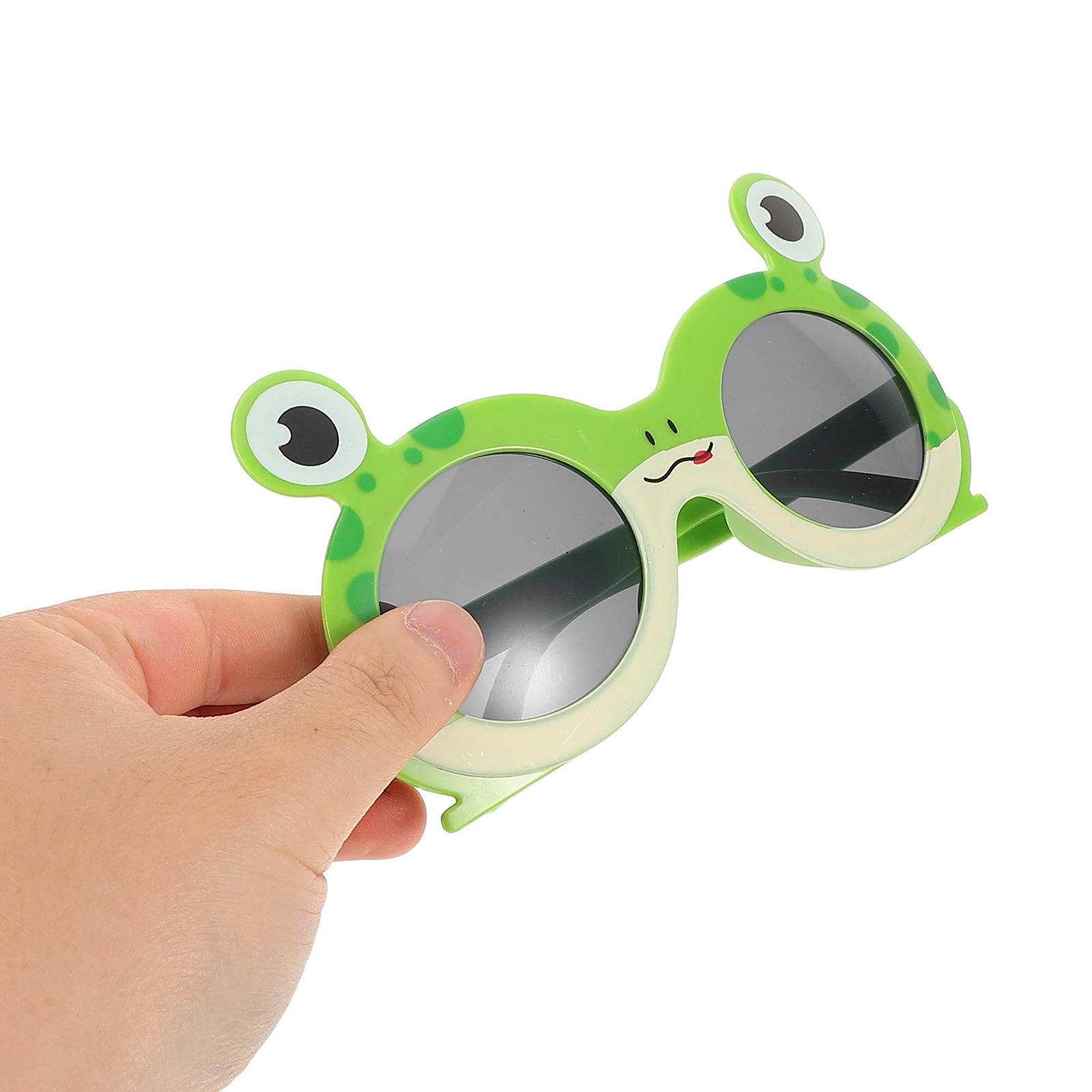 

4 Pcs Cartoon Frog Sunglasses Plastic Party Props Funny Adult Tropical Fancy Novelty