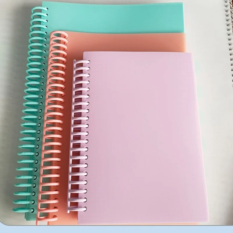 14Pcs 14 Colors Comb Binding Spines 150 Sheet Capacity 19mm X 30 Ring PP Plastic Binder Combs For Notebook Desk Calendar