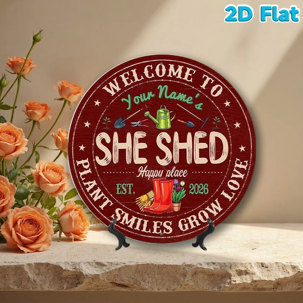 Custom Name & Year She Shed Ro - đánh giá và giá Gardening Tools Names