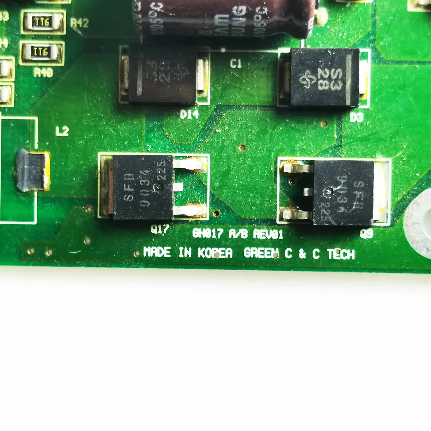 Inversor de barra de alto voltaje GH017 A/B REV01