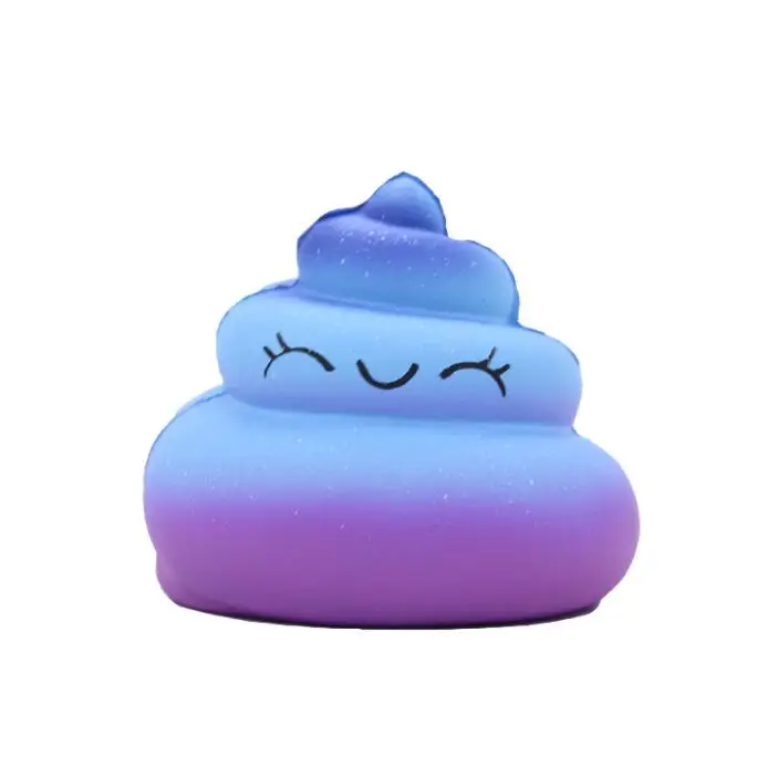 paint squishy Colorful Poo Squishy Slow Rising Kawaii Soft Squeeze Toy Simulation Cream Scented Stress Relief Kid Baby Gift Toy