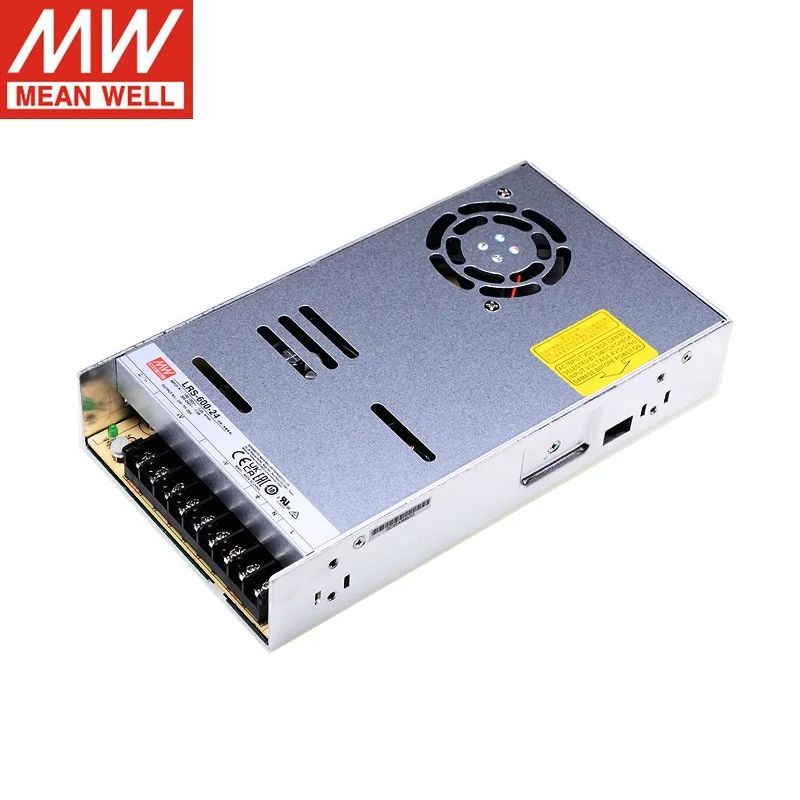 

Mean Well LRS-600-24 meanwell 24V/25A/600W DC Single Output Switching Power Supply online store