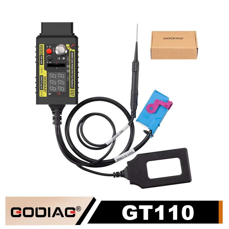 GODIAG GT110 for VW/Audi/Skoda/Seat CAN-Bus UDS 4th Generation IMMO System Test Platform Cable with POGO PIN to Read & Write