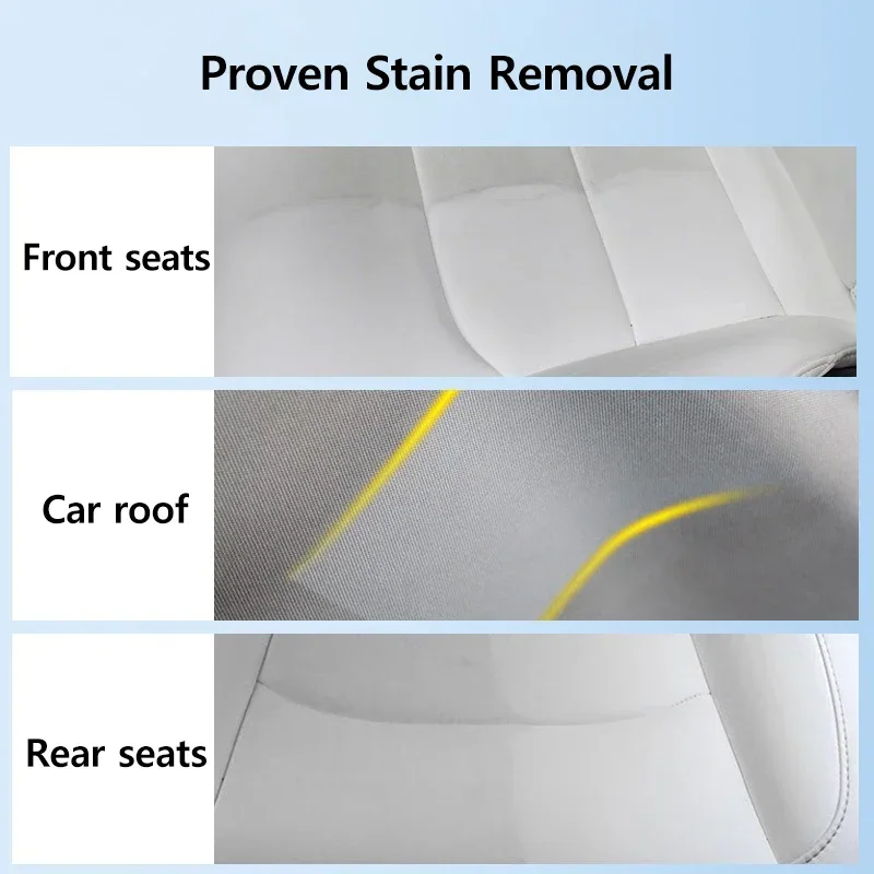 150 Ml Multifunctional Foam Cleaner for Tesla Model 3 Y S X Leather Seat Cleaning and Decontamination Foam Spray Car Accessories