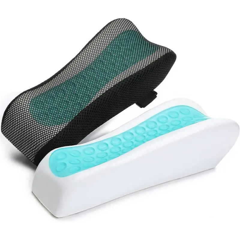 【LAST CHANCE】Ergonomic Office Chair Gaming Chair Armrest Cooling Gel Pads Elbow Pillow Pressure Relief Memory Foam