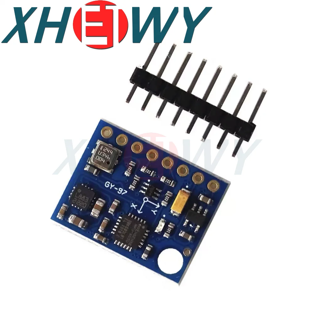 Módulo de Sensor GY-87 10DOF para Arduino Power, alta precisión, 3V-5V, MPU6050, HMC5883L, BMP180, GY87