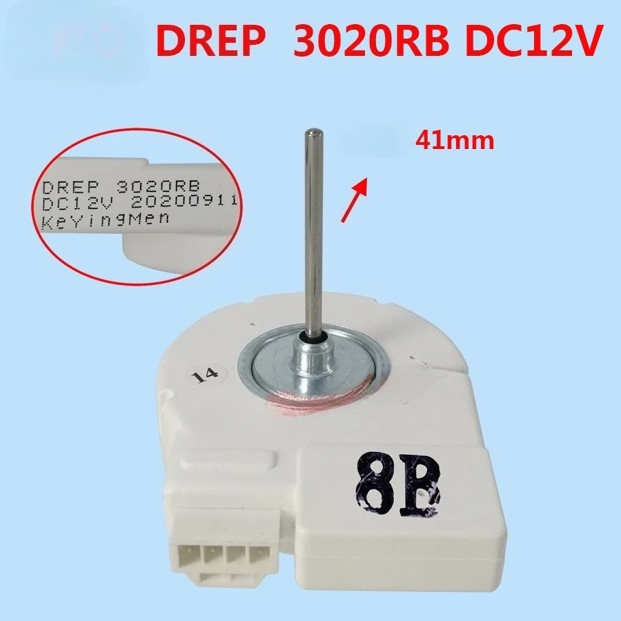 

Samsung Refrigerator Fan Motor DREP3020RB DC12V 3.48W Evaporator Cooling Fan Replacement for French Door Fridge-8B