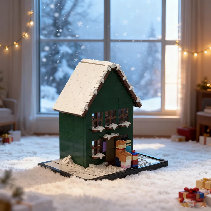 958pcs MOC Stan House South Park Other Model Building Blocks Advanced Build Pack Premium Detailed Challenge Craft Fan Toy Gift