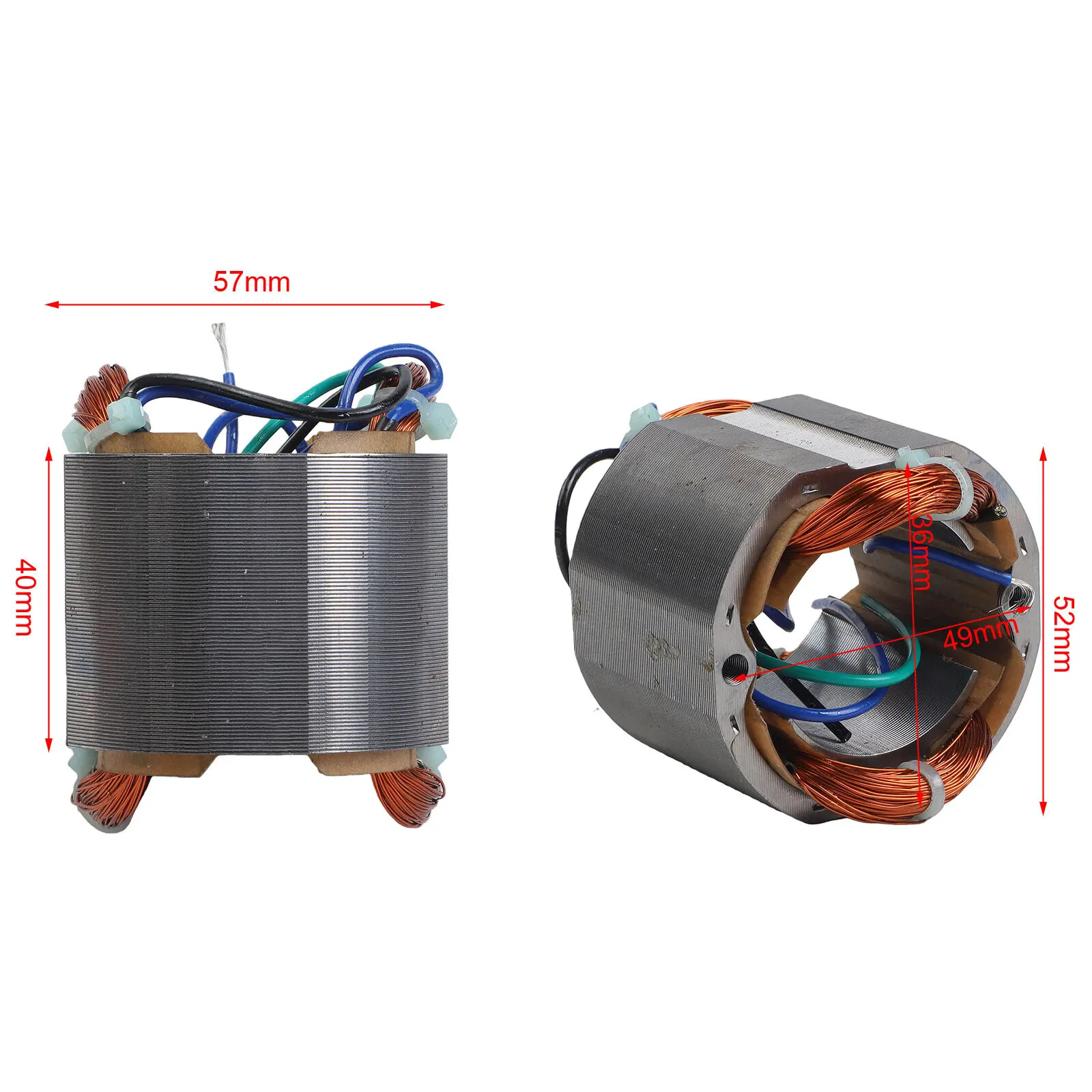 Stator Coil Electric Drill Stator Precision Engineering Metal Material High Compatibility Replacement Stator For Electric Drill