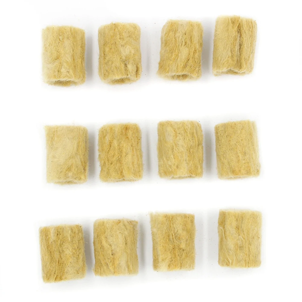 50Pcs Soilles Planting Sponge Grow Garden Starter Cubes Rock Wool Plug Soilless Culture Substrate