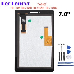 AAA+ LCD For Lenovo TAB E7 TB-7104 TB-7104I TB-7104F TB-7104N 7104 LCD Display and Touch Screen Digitizer Assembly