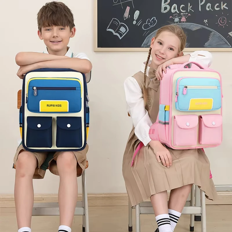 

AOK New High Quality Schoolbag Girls School Bag For Kids Boys Backpacks Lightweight Large Capacity Spinal Protection Mochilas