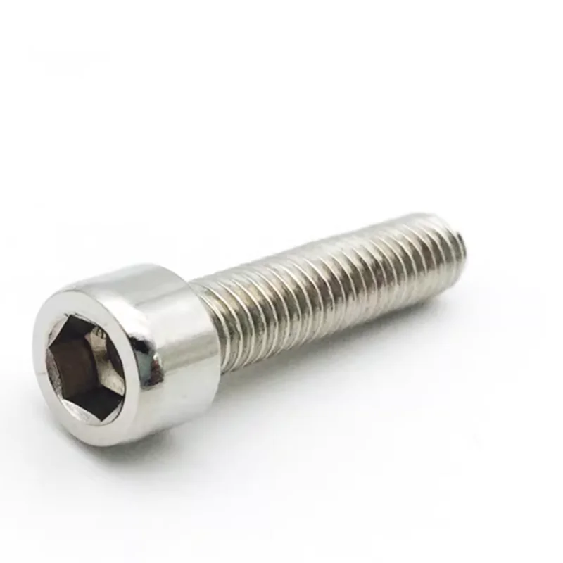 10Pcs M5*6mm/8mm/10mm/12mm/14mm/16mm/20mm/25mm/30mm  Stainless Steel Screws Allen Hex Socket Head Screw Bolt Fastener GB70.1