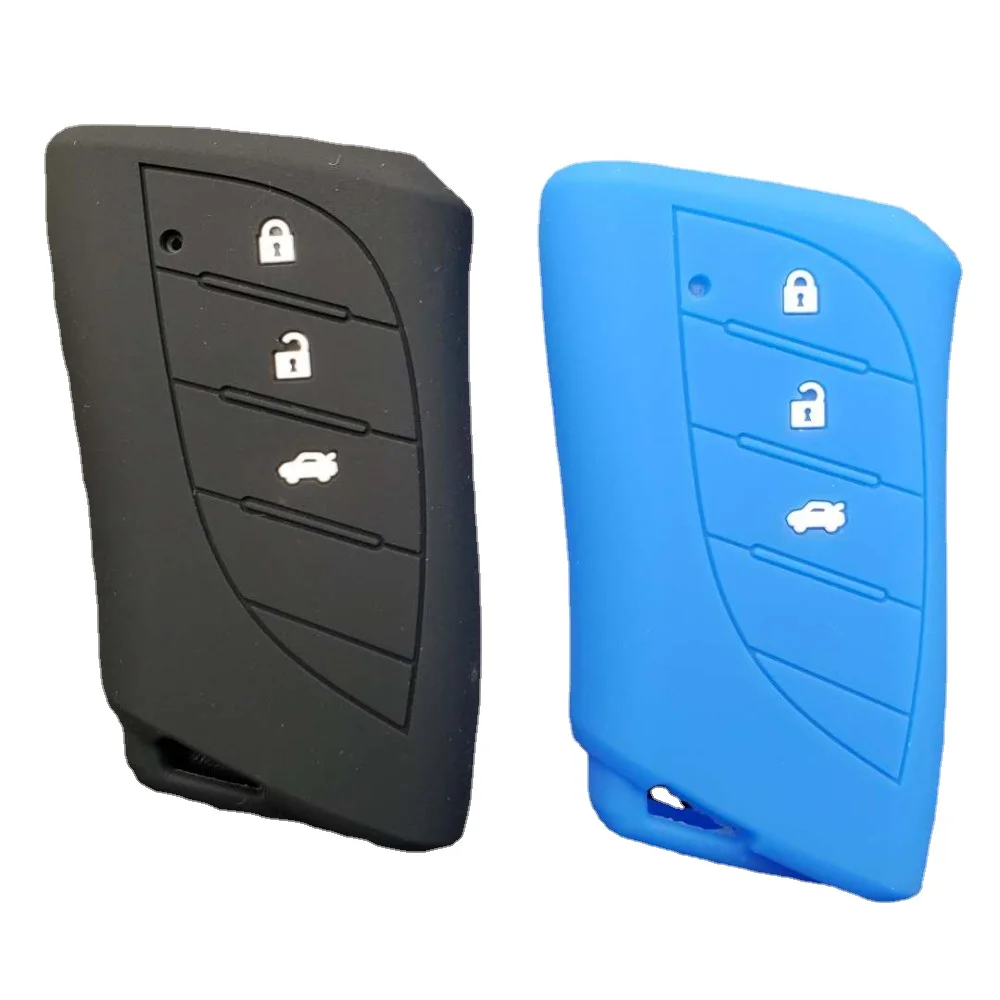 ES200h Smart Keyless Case2018 ES260 Car Remote Cover LS350 500 LC500H Funda Silicone For Lexus