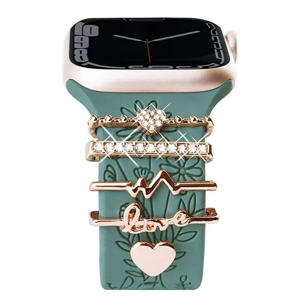 

Металлический браслет с бриллиантами, ремешок, аксессуары, декоративное кольцо, ремешок для часов, орнамент, браслет, подвески