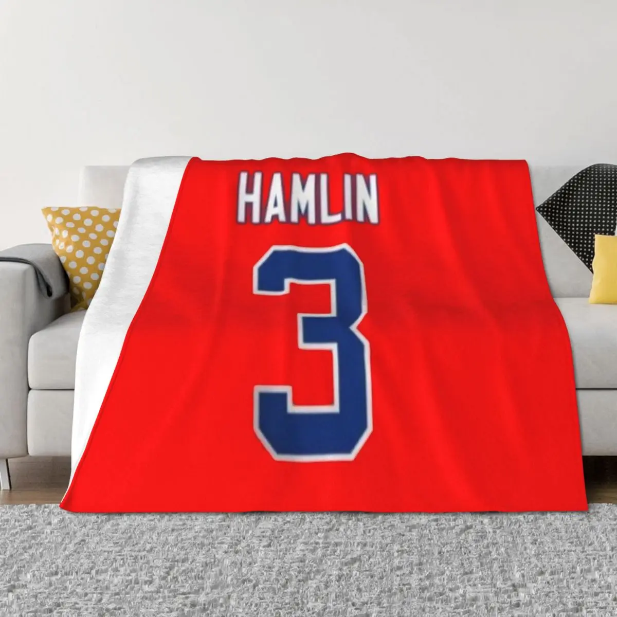 

Damar Hamlin Throw Blanket Thins Summer Personalized Gift Stuffeds Blankets