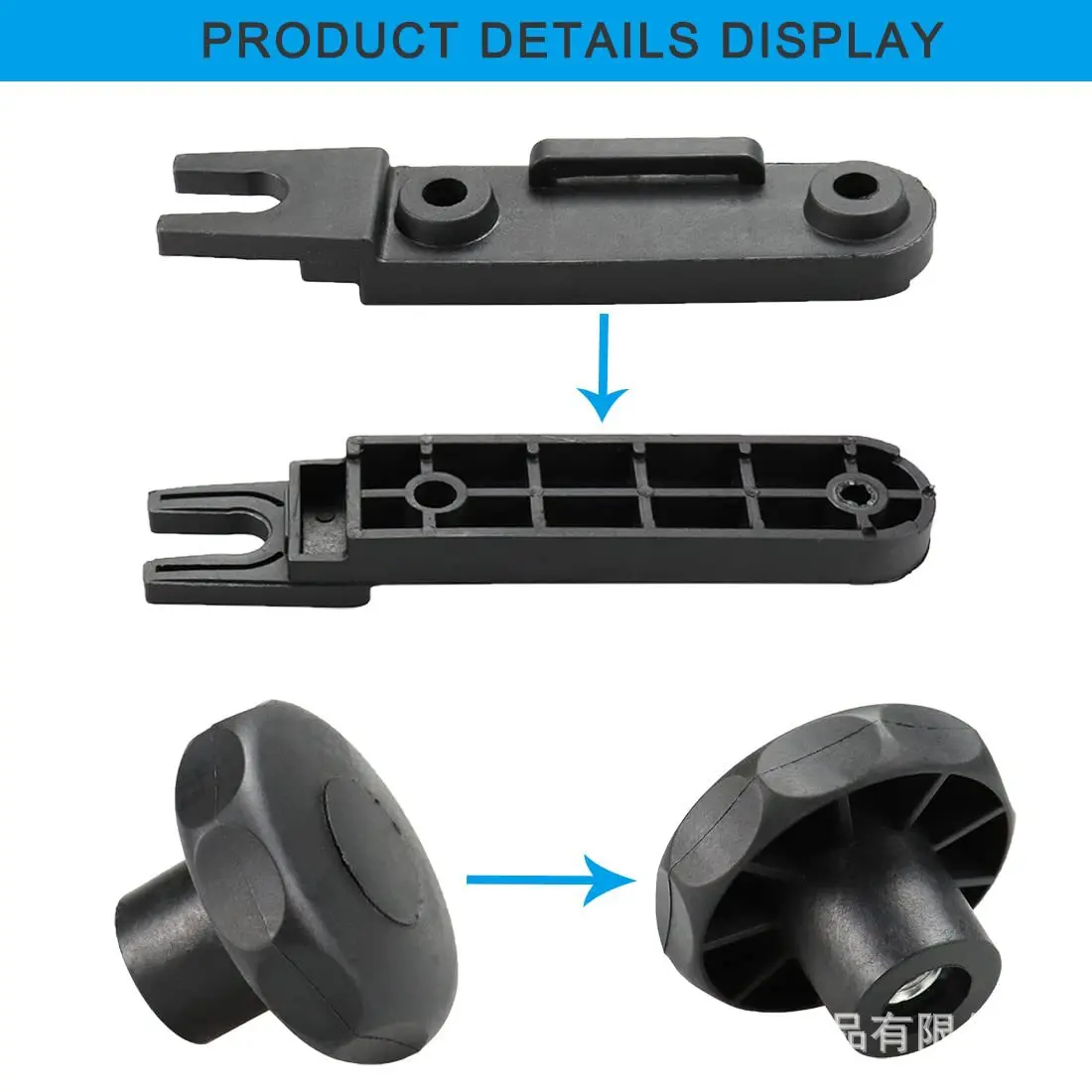 

Зажимы U-образного болта коробки крыши с 8 стопорными гайками, зажимы U-образного болта коробки крыши с глазурью Комплект крепления для автомобильного фургона с 8 стопорными гайками 2 ремнями