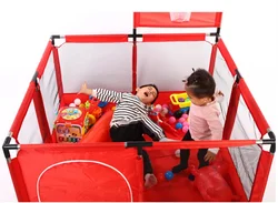 Indoor Ball Pit Playpen para Crianças, Baby Playground, Cerca de Segurança para 6 Meses a 6 Anos de Idade Crianças, Nova Chegada