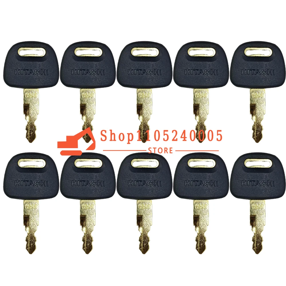 

100/50/30/20/10/5 шт. ключей зажигания H800 BU0028 для экскаваторов ZAX/ZAXIS EX120-EX200/ZAX210, ключи для дверных замков