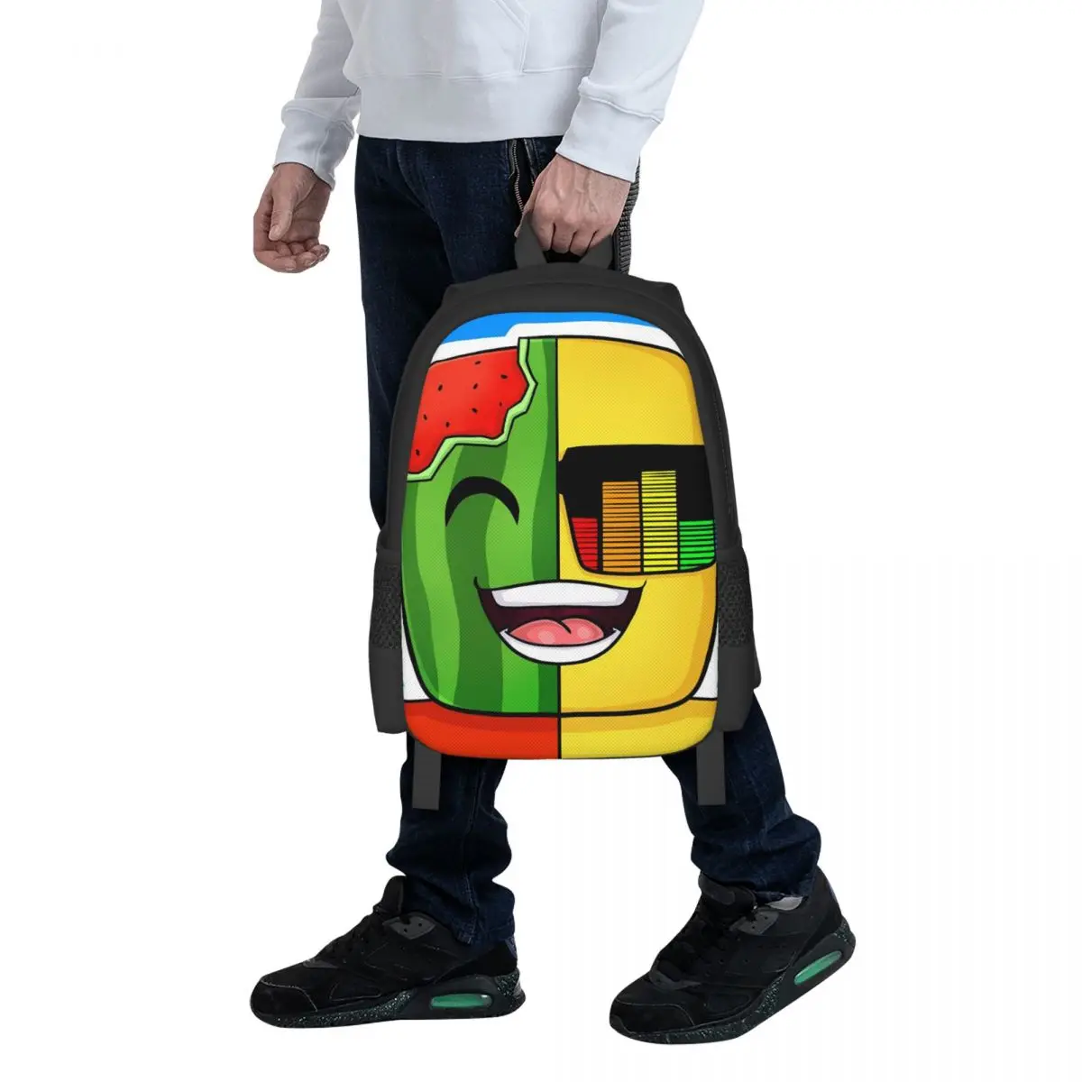 

Рюкзак Sunny And Melon для студентов, школьный рюкзак, походный рюкзак для путешествий, модная сумка для книг, сумки через плечо для мужчин и женщин