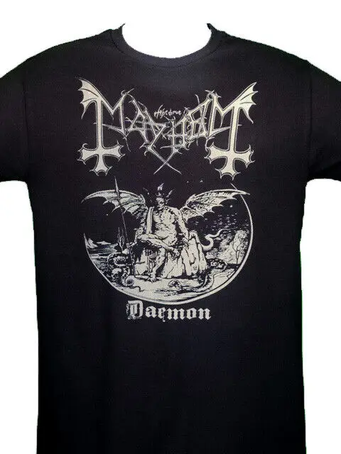 MAYHEM - DAEMON - NEW Band Merch Black T-shirt