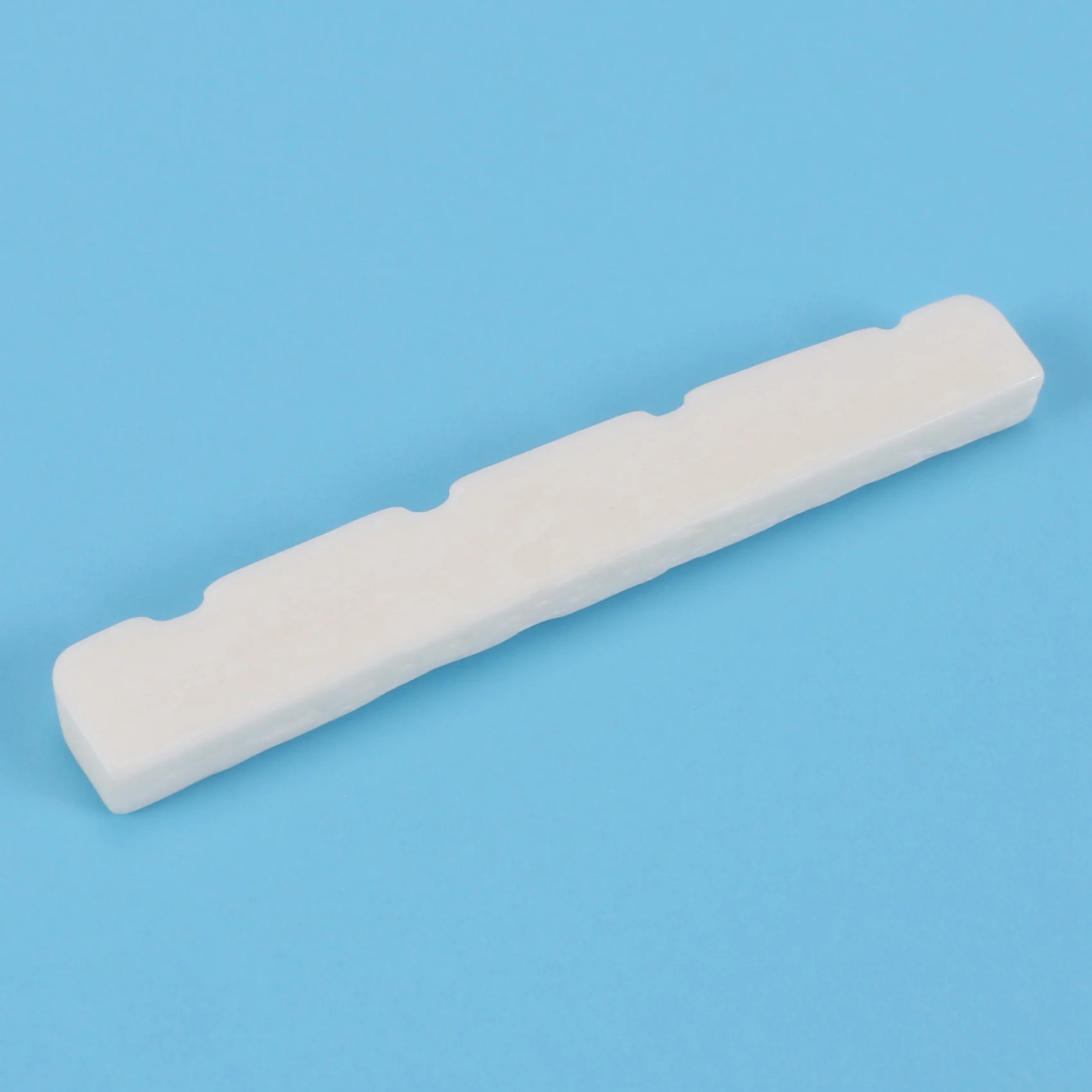 

ONGE Slotted Curved Bone Bass Nut For 4 Strings Fender PB Precision Jazz Bass, 4.2X3.2X4.6/4.6Mm