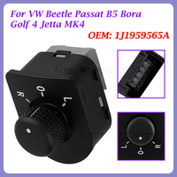 Car Side Mirror Knob Switch For VW Beetle Passat B5 Bora Golf 4 Jetta MK4 Rearview Adjustment Button Control Parts 1J1959565A