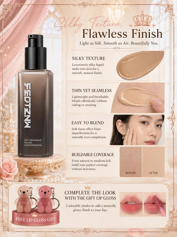 Soft Matte Foundation & Lip Gloss Set — product detail 3