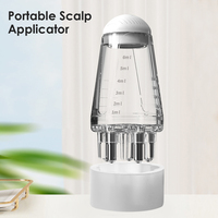 Scalp Applicator 1-6ml Essence Hair Growth Fluid Ball Massage Head Drug Delivery Smear Liquid Guide Comb Roller Massage Comb