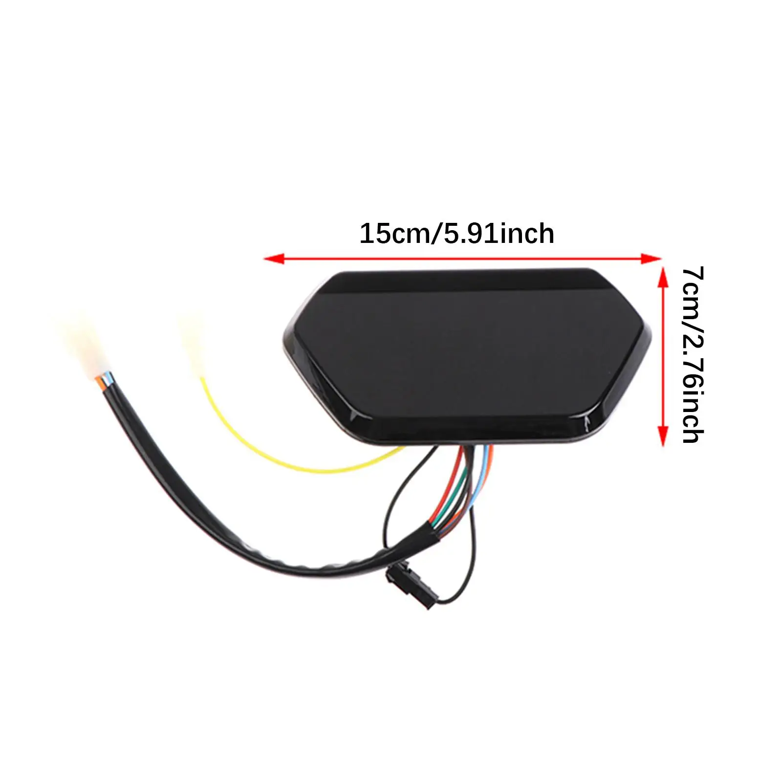 Elektrische bromfiets snelheidsmeter Handige accessoires voor professionals
