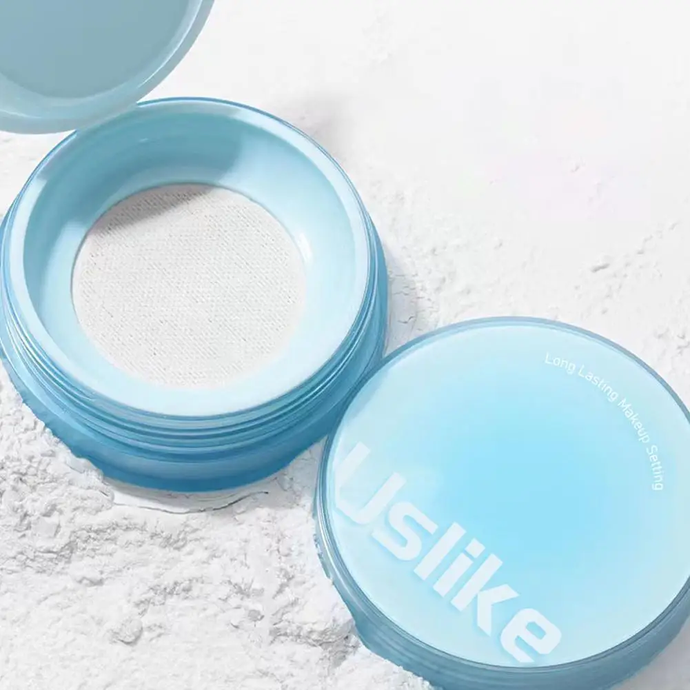 Blue Loose Powder Oil Control Waterproof Sweatproof LASTING Makeup LONG Honey Powder Baking Powder Baking Concealer