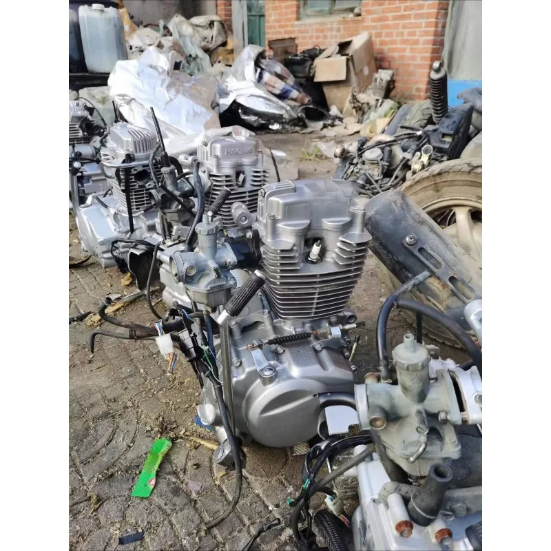 Used Haojue Yinbao 125-8f Motorcycle Engine Dm125 Pushrod Four-stroke Universal For Qianjiang
